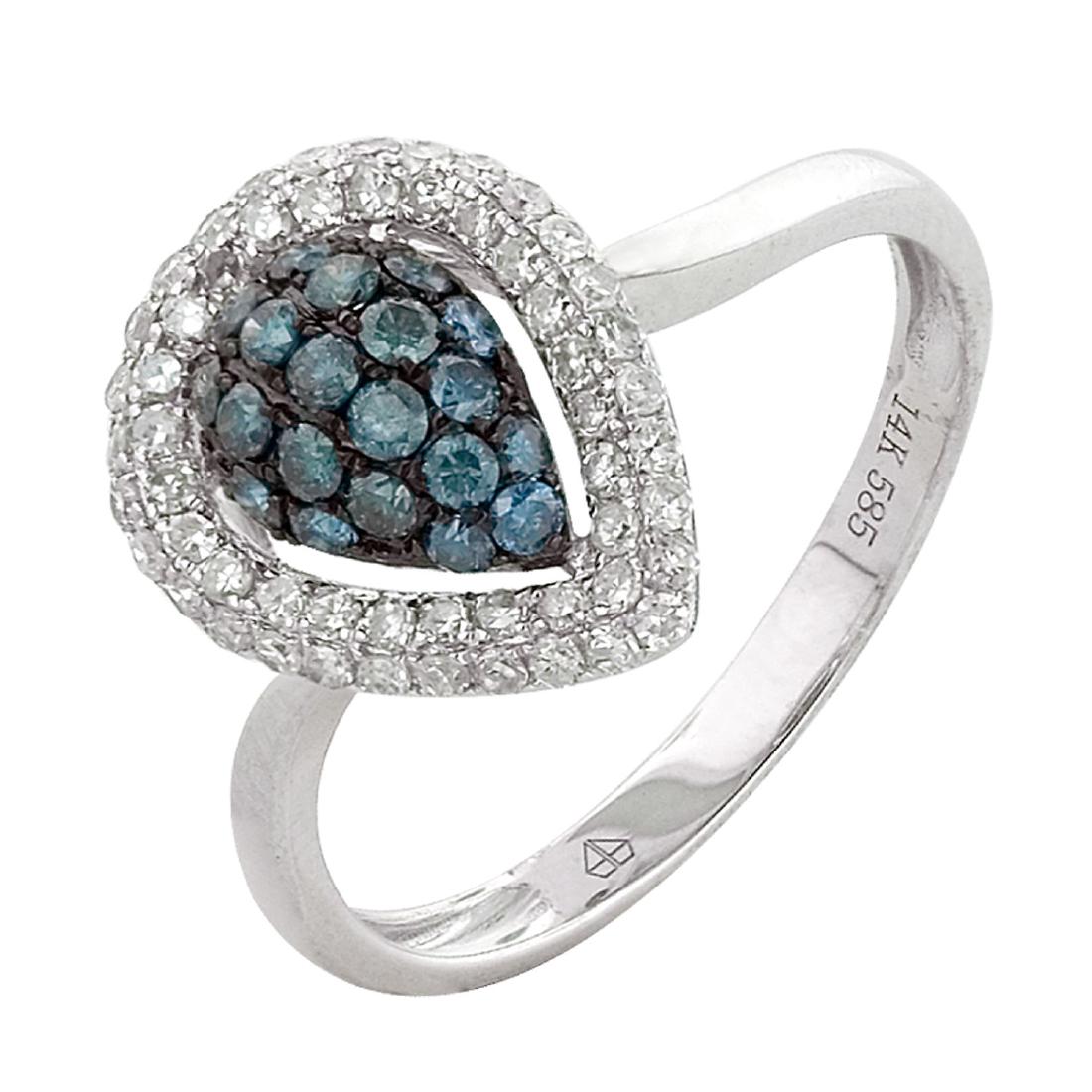 14KT  Gold Women's Diamond Ring (1 of 1)