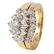 14KT Yellow Gold Diamond Engagement Ring