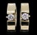 14KT Yellow Gold Diamond Hoop Earrings