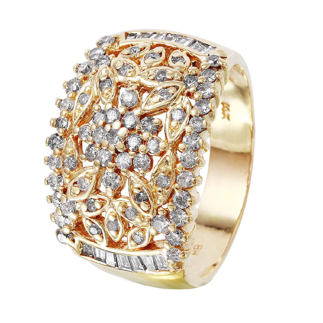 14KT Yellow Gold Diamond Ring (1 of 2)