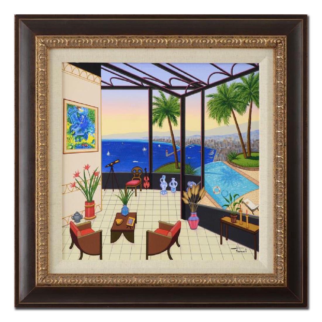 Fanch Ledan - "Interior with Marc Chagall" Framed (1 of 2)