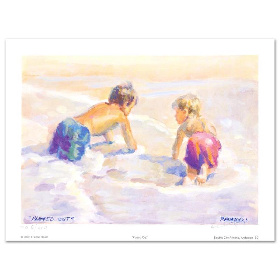 "Played Out" Limited Edition Lithograph by Lucelle (1 of 2)