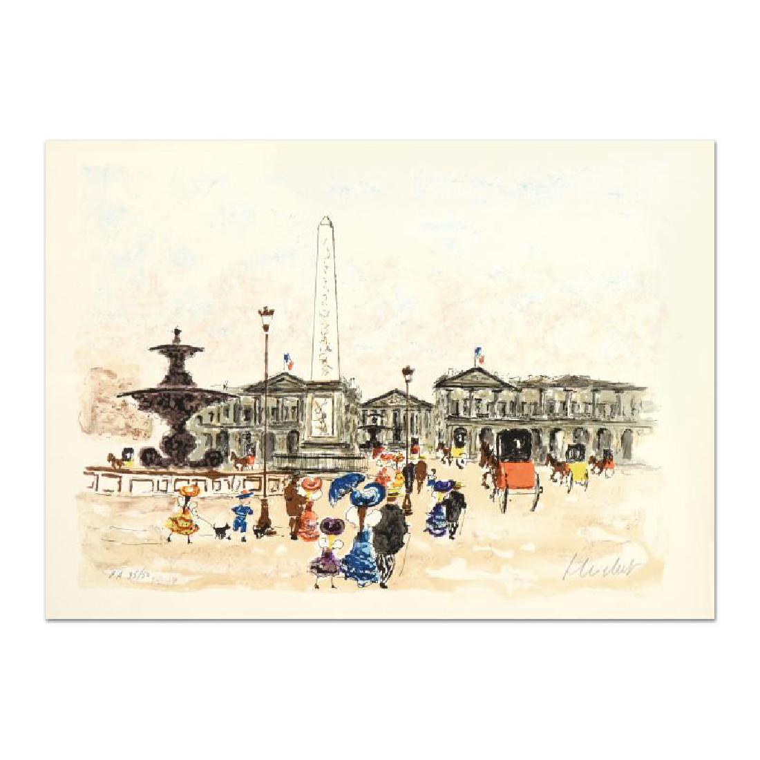 Urbain Huchet - "Place Concord" Limited Edition (1 of 2)
