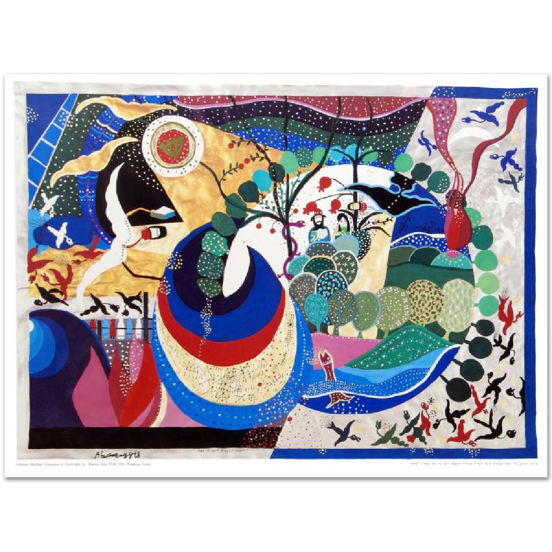 Adam and Eve Lithograph by the Talented Raphael (1 of 2)