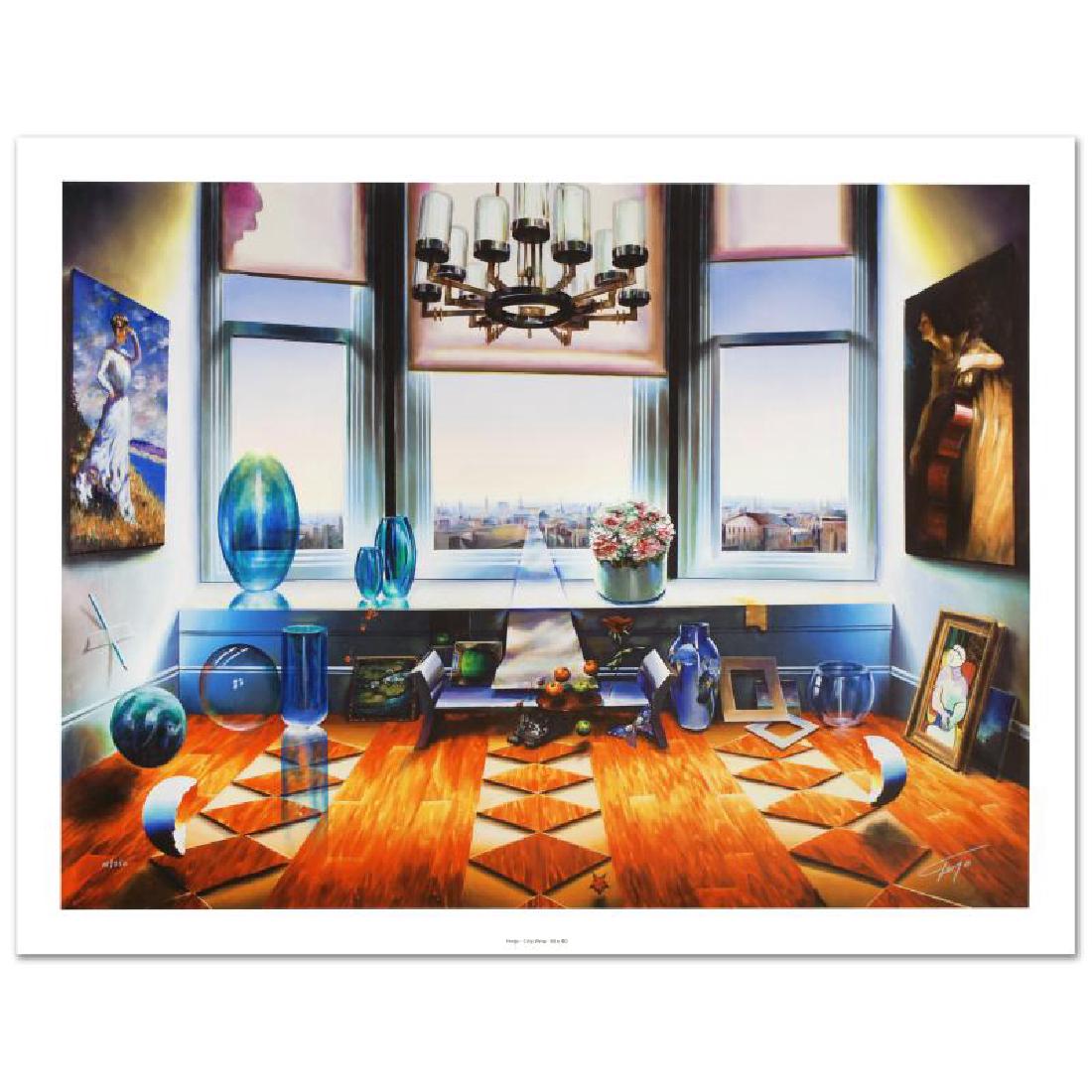 "City View" Limited Edition Giclee on Canvas (40" x (1 of 2)