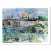 "Jerusalem" Limited Edition Giclee on Canvas (40" x (1 of 2)