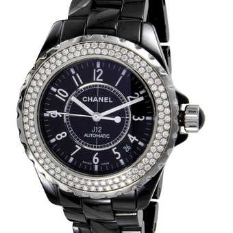 London Gallery Auctions New Fine Jewelry Watches More Day 2 Chanel J12 Automatic Ceramic Diamond Watch