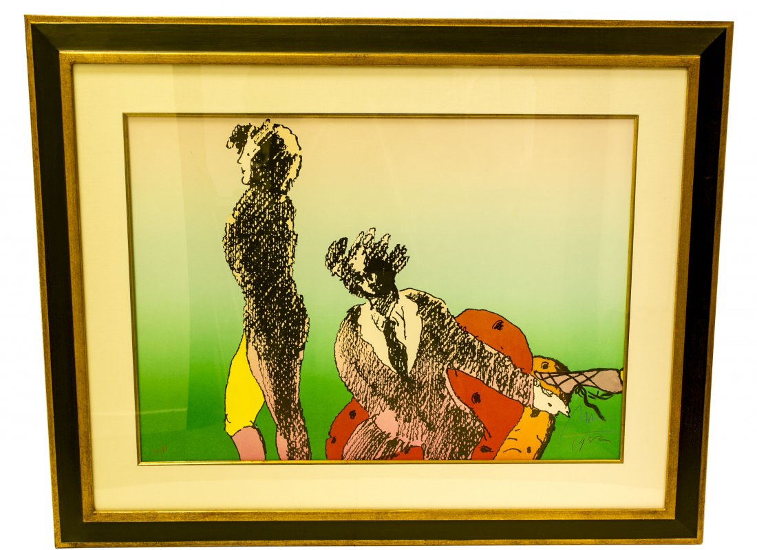 Peter Max Across the Room Lithograph 1982 A/P (1 of 2)