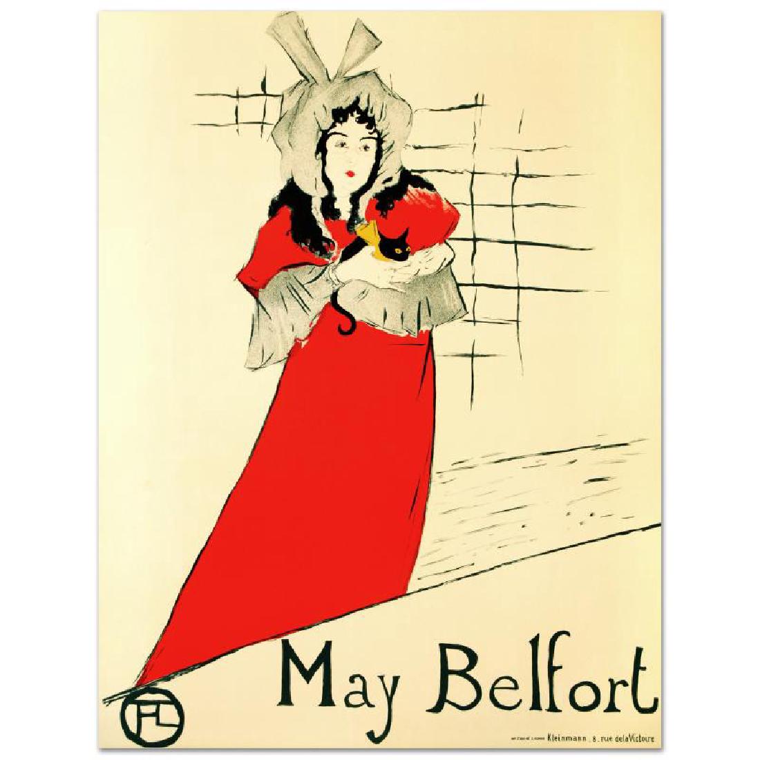 "May Belfort" Hand Pulled Lithograph by the RE Society, (1 of 2)