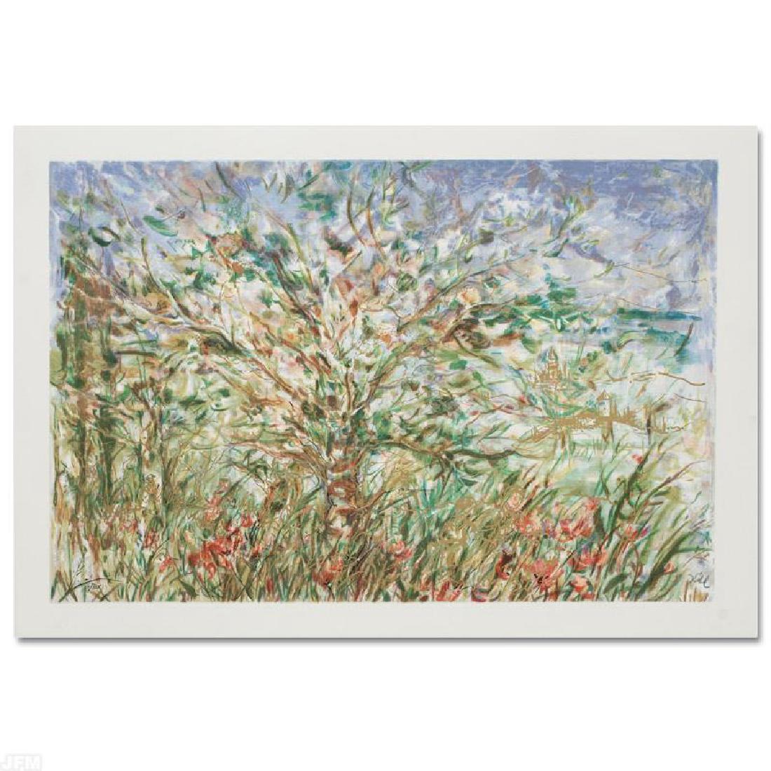 "Tree in Spring" Limited Edition Serigraph by Edna (1 of 2)