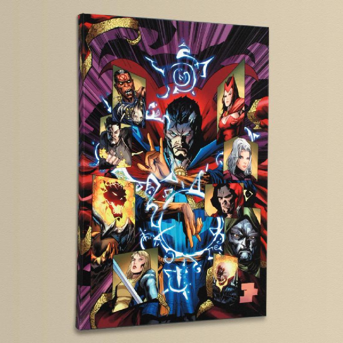 "New Avengers #51" LIMITED EDITION Giclee on Canvas by (1 of 3)