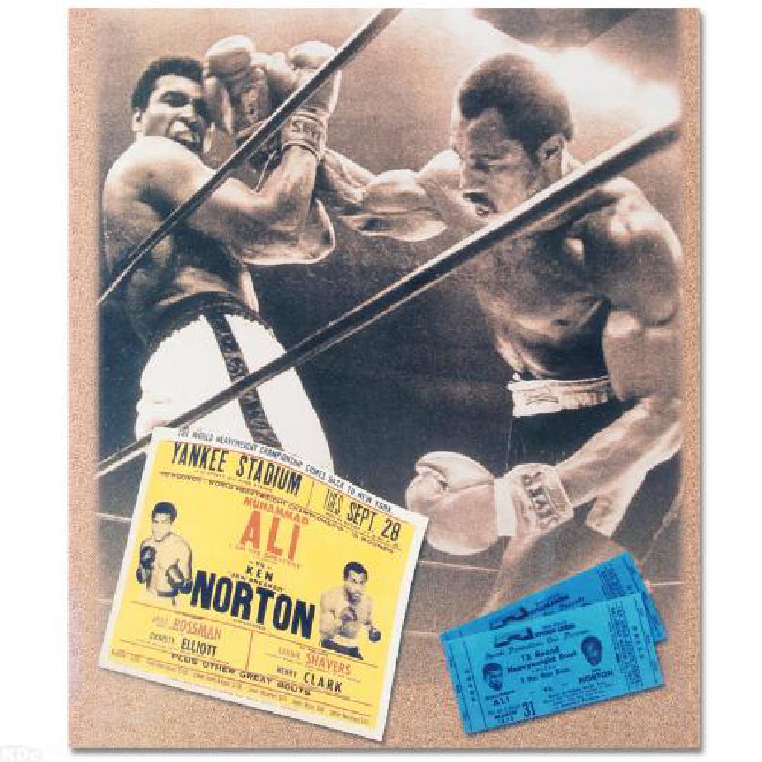 Muhammad Ali and Ken Norton! Licensed Photograph of the: Own a piece of sports history with this Muhammad Ali and Ken Norton photo. Taken at the peak of his success as one of the greatest heavyweight championship boxers of all time, this photo is sure to co