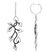14KT White Gold 1.36ctw Diamond Earrings L5966