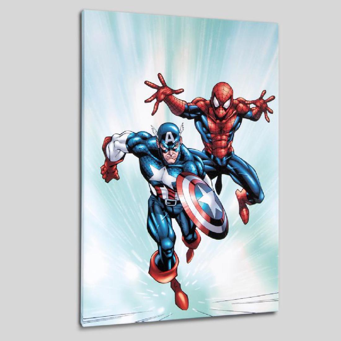 "Marvel Age Team Up #2" LIMITED EDITION Giclee on (1 of 6)