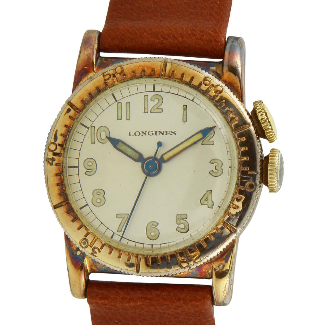 Vintage Pre WW2 Longines Weems Pilots Watch (1 of 5)