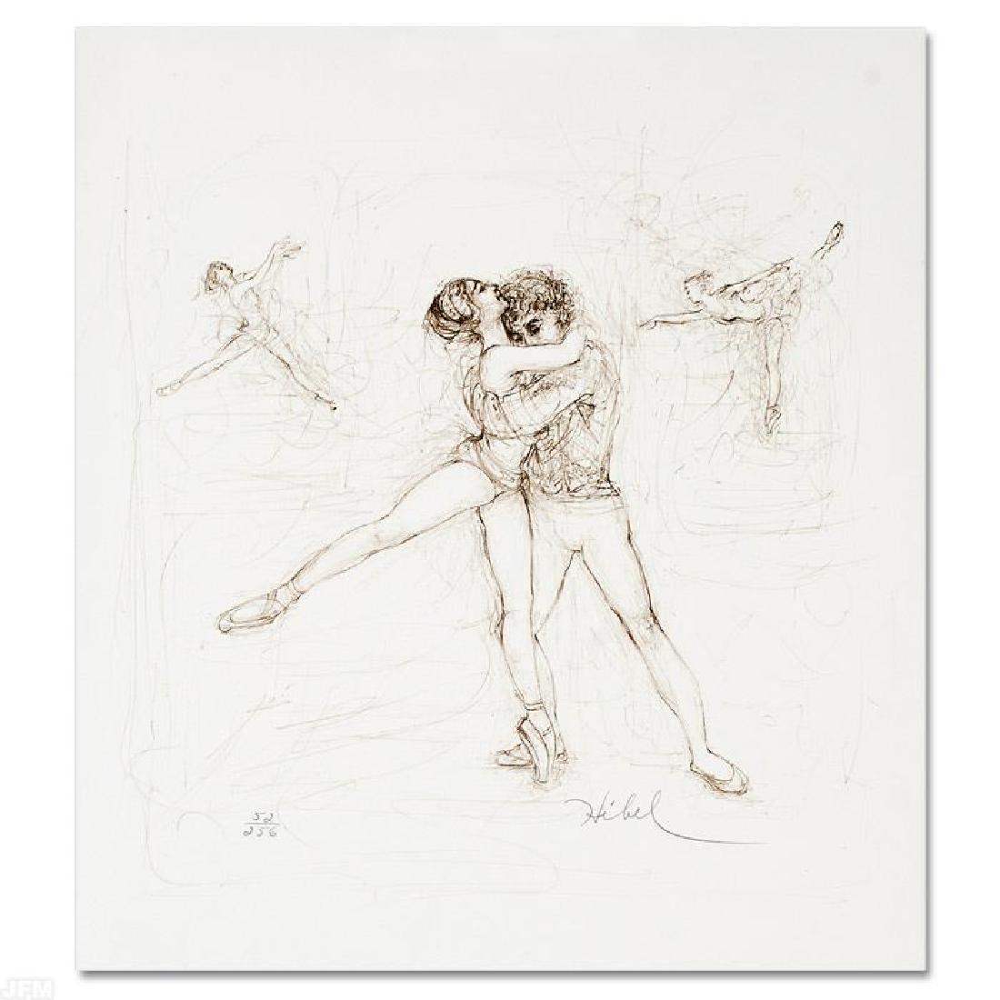 "Pas de Deux" Limited Edition Lithograph by Edna Hibel (1 of 2)