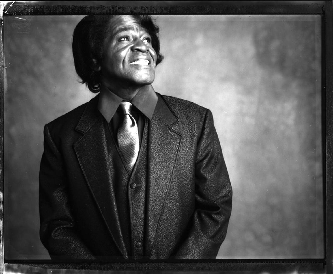 James Brown at the Grammy\'s Black & White: James Brown at the Grammy's - Black & White. Great Photo from Danny Clinch's Famous Collection of Images Shot During the Grammy's. nnDanny Clinch loves music. He listens to it, plays it, photographs i
