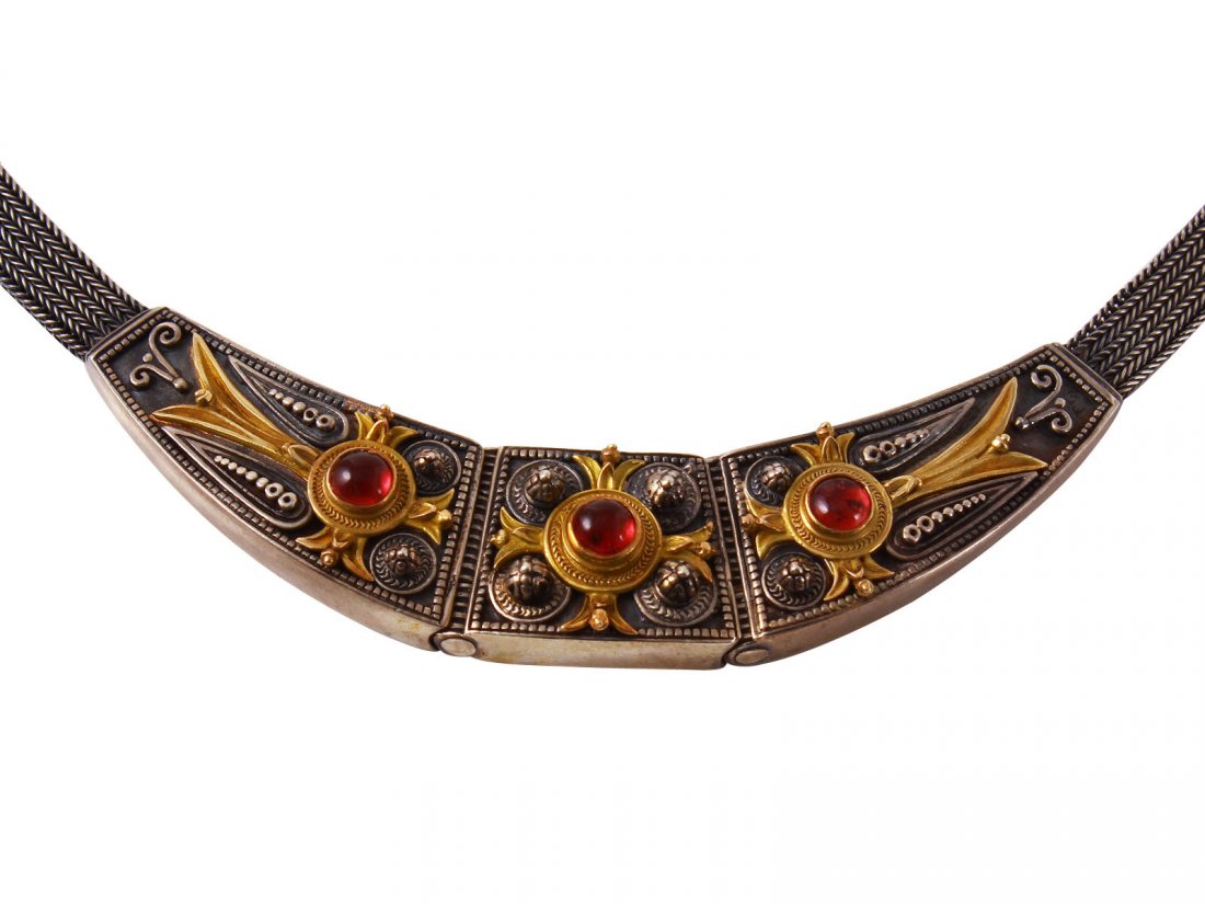 Konstantino Sterling Silver and 18KT Yellow Gold Pink (1 of 3)