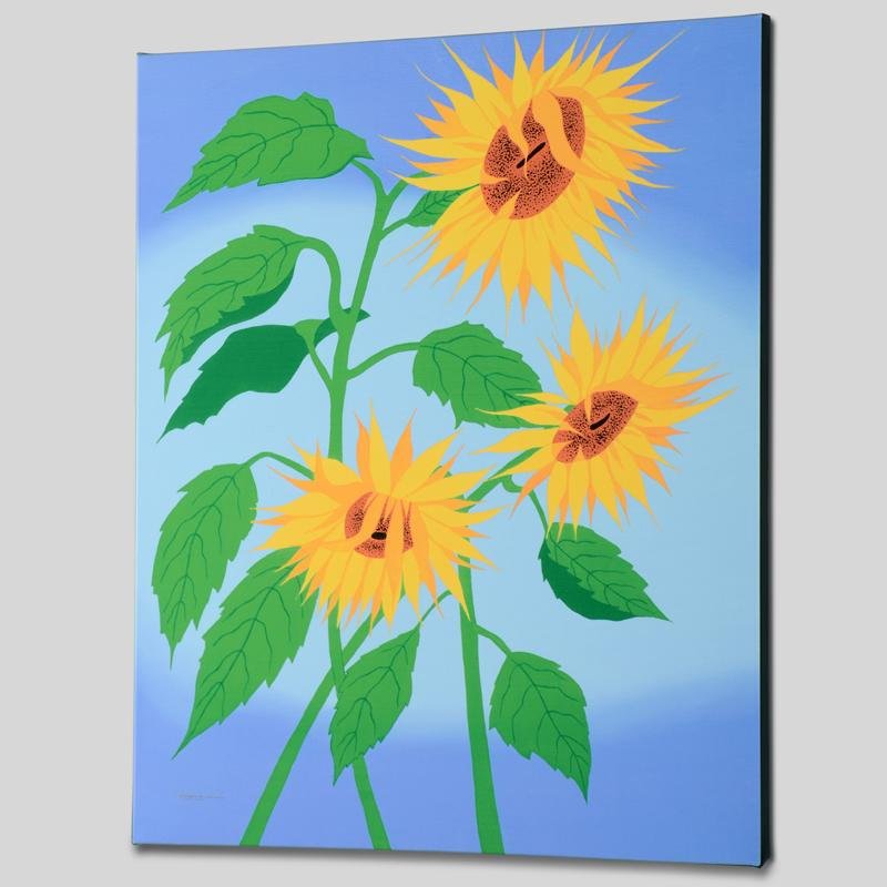 "Summer Sunflowers" Limited Edition Giclee on Canvas by (1 of 3)