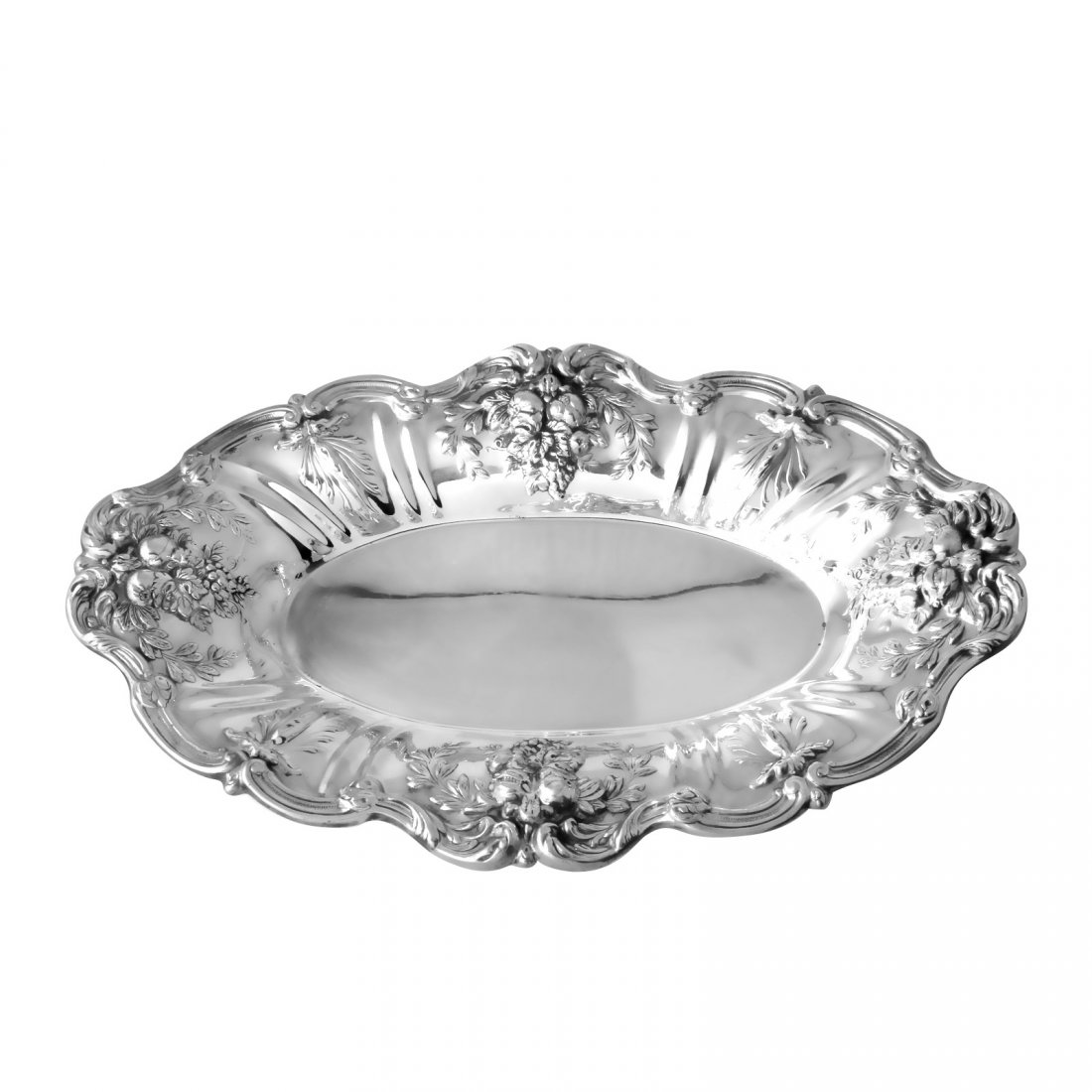 Reed & Barton "Francis 1st" Sterling Oval Bread Tray (1 of 4)