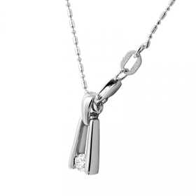 London Gallery Auctions Fine Jewelry Watch Collectibles Auction 18kt White Gold And Platinum Diamond Pendant Chain
