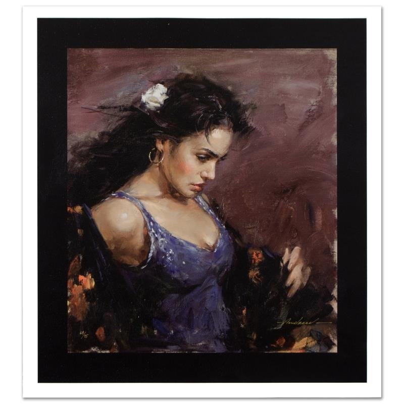 "Gypsy" Limited Edition Hand Embellished Giclee on (1 of 2)