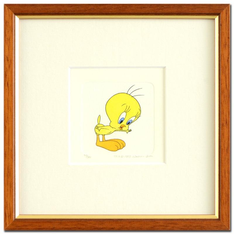 "Tweety" Framed Limited Edition Etching with (1 of 2)