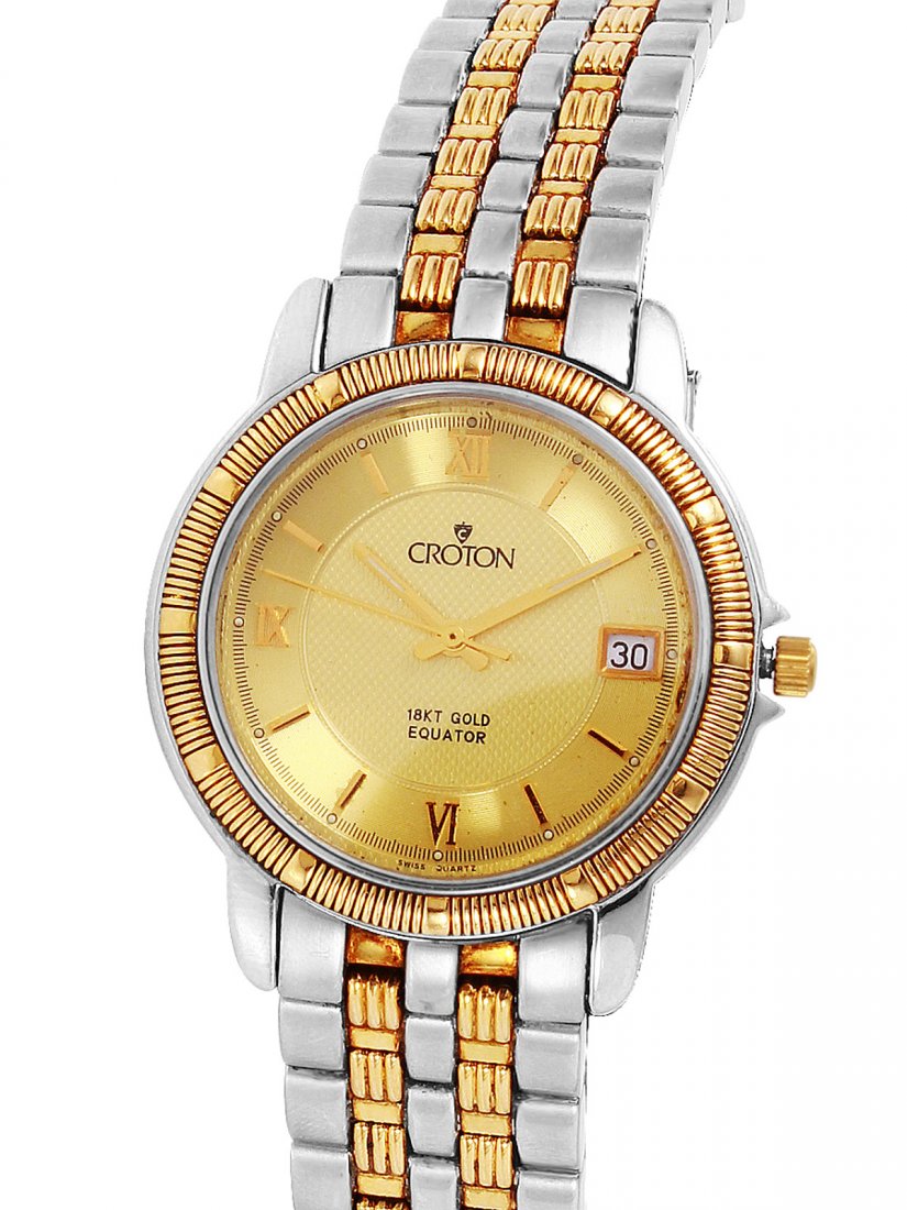 Croton Two Tone Men's Stainless Steel Watch (1 of 2)