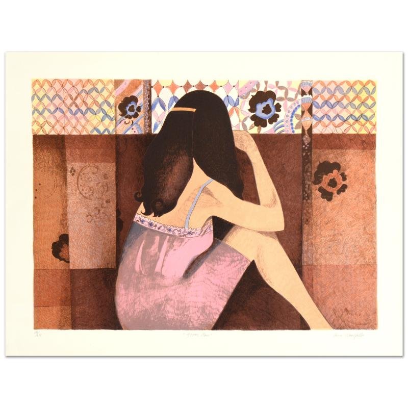 Ann Woolfolk - "Gypsy Rose" Limited Edition Lithograph, (1 of 2)