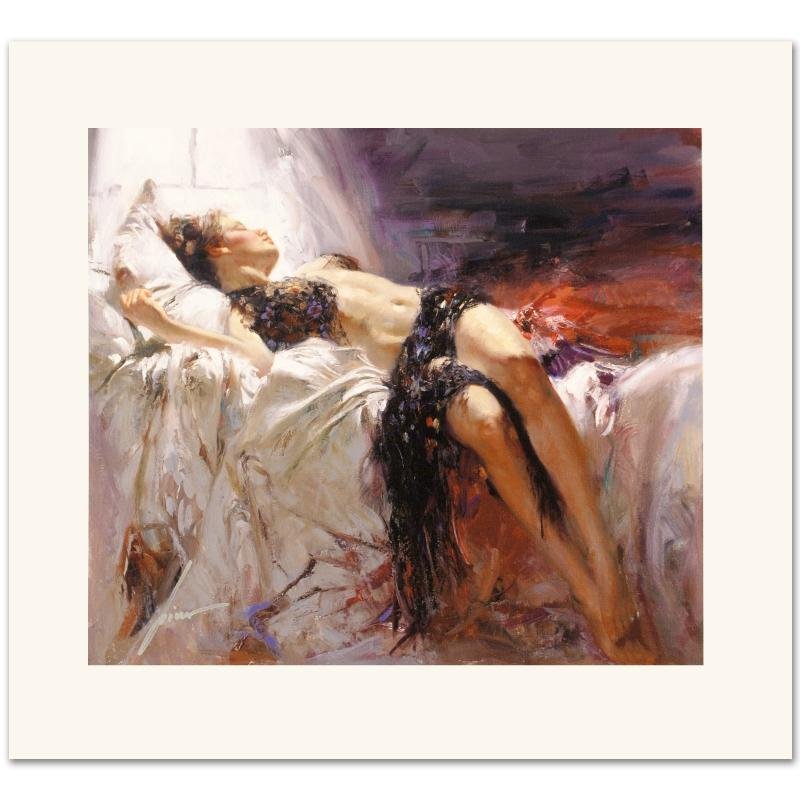 "Morning Dreams" Limited Edition Giclee on Canvas by (1 of 2)
