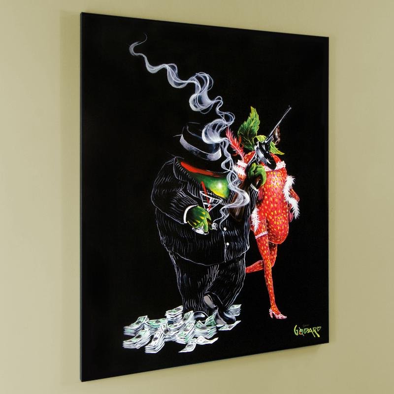 "Gangster Love" LIMITED EDITION Giclee on Canvas (28" x (1 of 3)