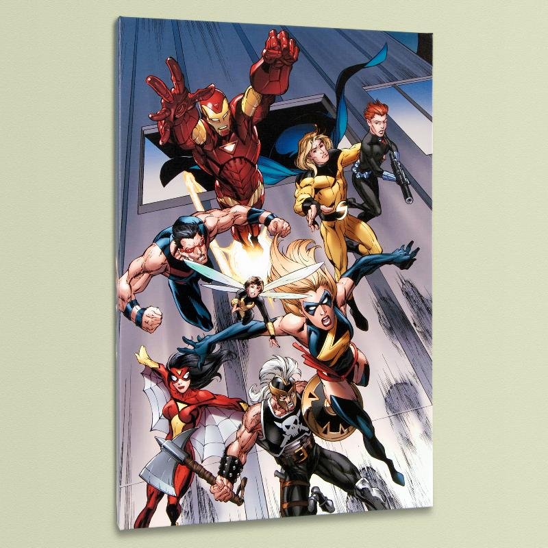 "The Mighty Avengers #7" LIMITED EDITION Giclee on (1 of 3)