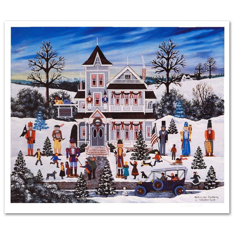 Nutcracker Fantasy Limited Edition Lithograph by Jane (1 of 1)