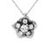 14KT White Gold Diamond Pendant & Chain