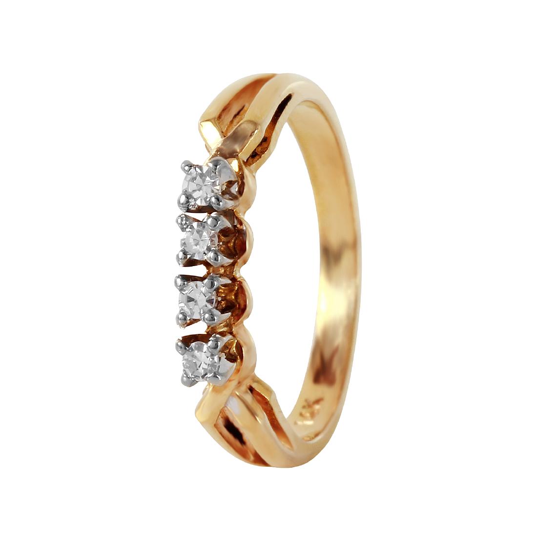 14KT Yellow Gold Diamond Ring (1 of 2)