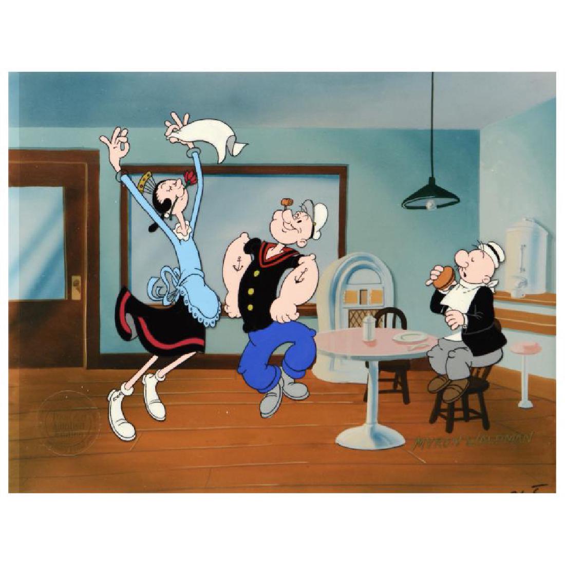 Myron Waldman (1908-2006)! "Wimpy's Cafe" Limited (1 of 2)