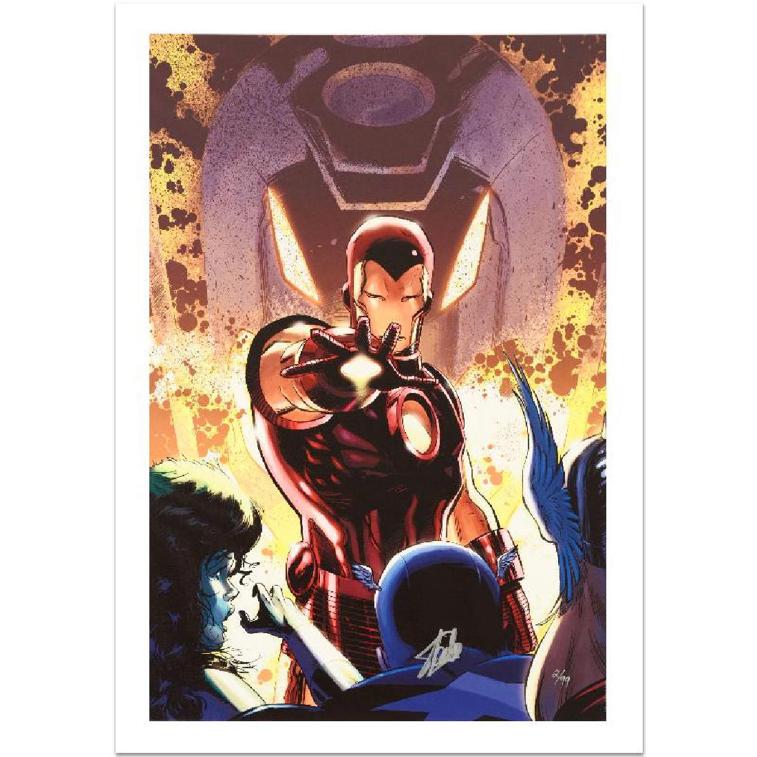 "Iron Age #1" Limited Edition Giclee on Canvas by Lee (1 of 2)