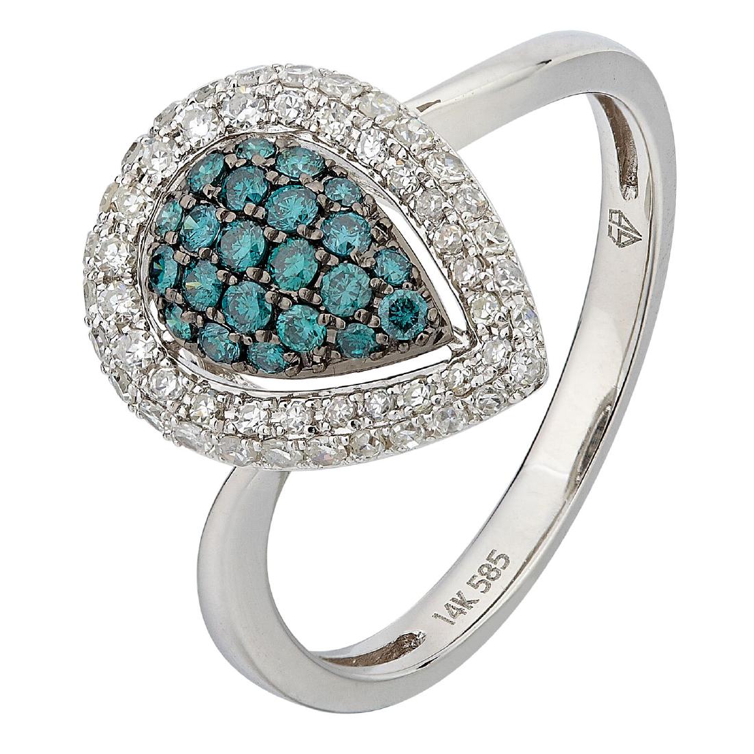 14KT  Gold Women's Diamond Ring (1 of 1)