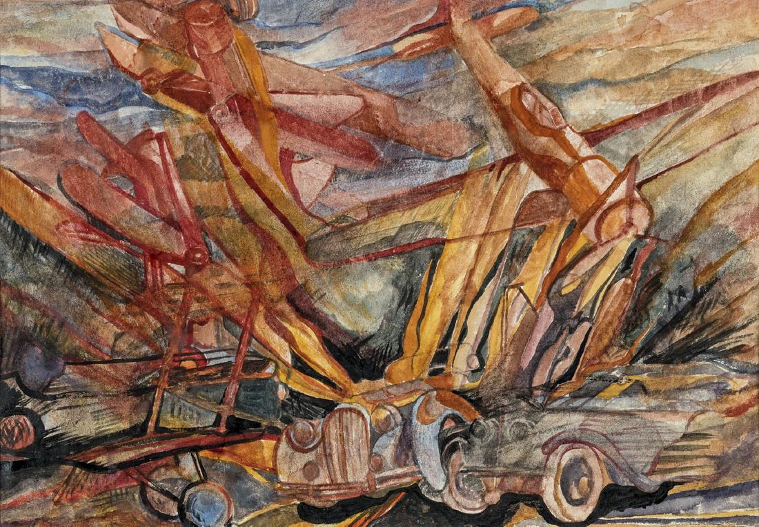 PAINTER OF THE 20TH CENTURY AEROPITTURA | AEREOPITTURA (1 of 1)