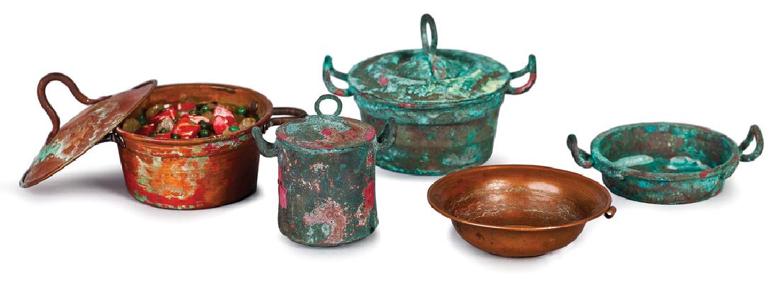 PENTOLE IN RAME, TEGAME E BACINELLA | THREE COPPER (1 of 1)