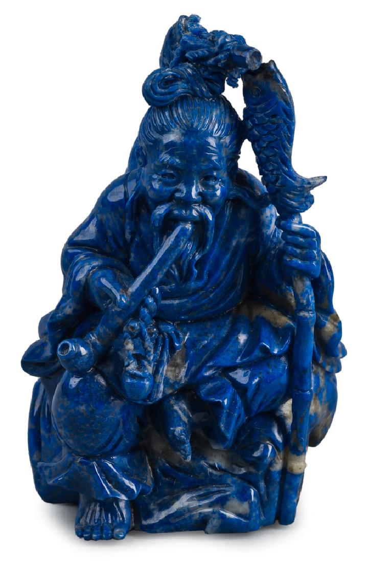 SCULTURA IN LAPISLAZZULI  SCULPTURE IN LAPISLAZZULI (1 of 1)