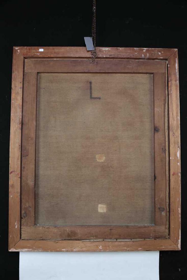 GIROLAMO MUZIANO CERCHIA Brescia 1532-Roma 1592: SantAntonio Abate in preghiera. Olio su tela, cm 114x91 | Saint Anthony Abbot in prayer. Oil on canvas, 114x91 cm