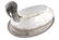 Silver metal lunchbox