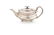 Oval silver teapot