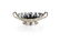 Oval silver centerpiece