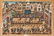 Pair of watercolor prints depicting a soldiers camp and - 2
