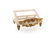 White lacquered wood table stand