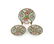 (inizi del XVII secolo)
Three porcelain plates