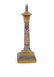 Gilded metal tamble lamp