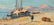 Seascape with boats and figures